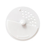 Maxbell Rotatable Floor Drain Cover Durable Detachable for Dormitory Bathroom Toilet White