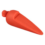 Maxbell Portable Door Stopper Anti Collision Anti Slip Ornament Living Room Gift Orange