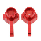 Max Metal Front Hub Carriers for 1/28 Wltoys and 1/16 WPL RC Car Parts Red