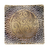 Max Square Alloy Cup Coaster Tea Cup Accessories Tea Seats Bronze