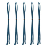 Max 5 Pieces Anti-slip Sports Glasses Strap Sunglasses Eyeglasses String Blue