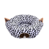 Maxbell Tunnel Tube Hideaway with Ball Detachable Play for Kitty Rabbits Kitten