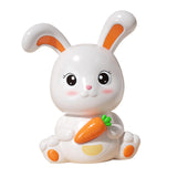 Maxbell Rabbit Piggy Bank Ornament Saving Box Animal Statue for Cabinet Office Gifts