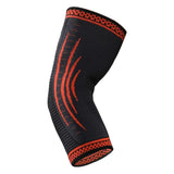 Maxbell Elbow Brace Arm Support Wrap Workout Compression Sleeve Orange L XL 24 30cm