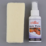 Maxbell Violin Polish and Cleaning Cloth Set for Wooden Musical Instrument Violin