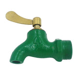 Max Cast Iron Cold Water Tap Garden Bibcock Single Tap #3 19.05mm Copper core