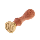 Max Classic Seal Wax Stamp Sealing Letter Wooden Handle for Envelope Q
