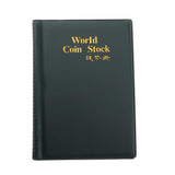 Max Maxb 120 Coins Commemorative Coin Currency Collector PU Album Book   Ink Green