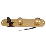 Max Guitar Loaded Prewired Control Plate for Fender TL Electric Guitar Golden