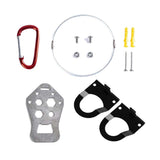 Maxbell MTB Bike Lock Shoes Hanger Kit Wall Hook Shoes Drying Hanger Cycling Parts For SPD