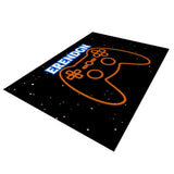 Maxbell Non Slip Rugs Soft Floor Carpet Game Room Bedroom Modern Pattern 3 50x80cm