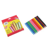 Maxbell 12 Colours/Set Children No-Toxic Wax Crayons Kids Painting Stick Christmas Toys Gift