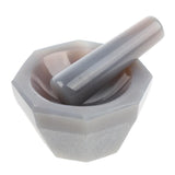Max Mortar and Pestle Set Herbs Medicine Pill Crusher for Home or Labs