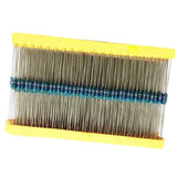 Max 1280pcs 64 Values 1/4W Metal Film Resistor 1ohm-10Mohm Resistance Assortment