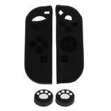 Maxbell Soft Case + Thumbstick Cap for Nintendo Switch Joy-con Black