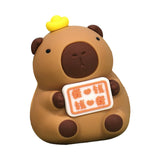 Maxbell Capybara Statue Collectible Crafts Animal Figure for Festival Auto Bookshelf Style B