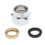 Maxbell 12/13/14mm Flare Nut Brass Pipe Fitting NPT Copper Air Water Line Fuel Gas A