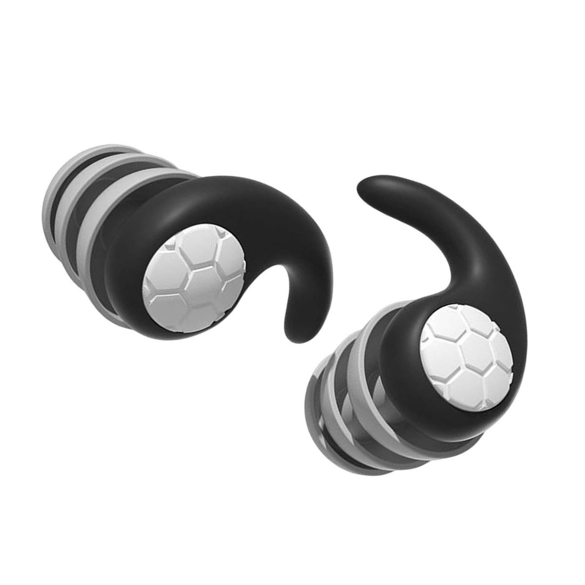 Maxbell Earplugs for Sleeping Noise Cancelling Waterproof Super Soft for Travel Work Black