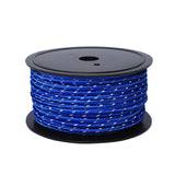 Maxbell 30M 6mm Reflective Tent Rope Guylines for Outdoor Travel Canopy Guy Line Blue