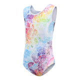 Maxbell Leotards for Girls Rhythmic Gymnastics Colorful for Toddler Dancing Child 10 Yards