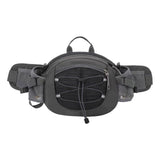 Maxbell Fanny Pack Hip Bag Adjustable Strap Waist Bag Pack for Hiking Sports Cycling Black Gray
