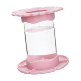 Maxbell Paint Brush Cleaner Painting Brush Washing Bucket for Drawing Indoor Outdoor Pink