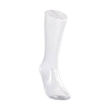 Maxbell Mannequin Foot Display Transparent Men Women Foot Model for Retail Home Shop male