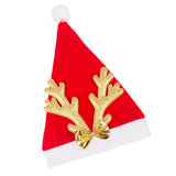 Maxbell Christmas Hat Photo Prop Antler Hat for Apparel Accessories Halloween Yellow