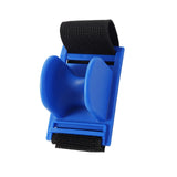 Maxbell Fishing Pole Holders with Strap Carp Fishing Garage Cars Fishing Rod Holders Blue 7.5cm Belt 22cm