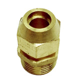 Max Brass 1/2" Male Adapter Connector Thread Fittings Tube Fitting φ10mm