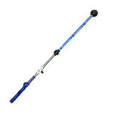 Maxbell Warm up Stick Adjustable Practice Golf Swing Trainer Aid for Improved Tempo Blue