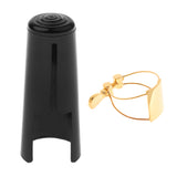 Maxbell Alto Saxophone Ligature with Cap for Woodwind Instrument Parts