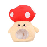 Maxbell Plush Mushroom Hat Party Hats Cosplay Headwear Headdress Stuffed Toy Selfie