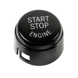 Max 25mm Engine Start Stop Button Cover Trim For BMW F/G Chassis Series Black