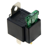 Maxbell 12V 4 Pin 30A Fused Relay With Bracket 12 Volt Normally Open On/Off