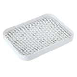 Maxbell Drainer Tray Organizer Bathroom Accessories Drainboard Basket for Cup Mug