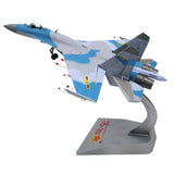 Max 1:72 Scale SU35 Fighter Model Russian Airplane with Stand Gray Collectables