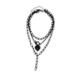 Maxbell Pendant Necklace Layering Chain Necklace Layered Necklaces for Party Mother Heart
