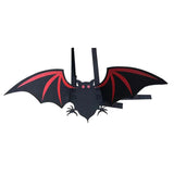 Maxbell Funny Halloween Dog Bat Wing Pets Cat Costume Apparels for Cosplay Birthday 57cmx17cm