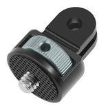 Maxbell Camera Mount Adapter Lightweight Conversion Tripod Adapter for Action Camera Black Titanium