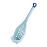 Maxbell Colander Skimmer Spoon Grater Masher for Veggies Draining Spaghetti Noodles Green