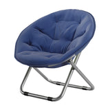 Maxbell Camping Folding Chair Moon Chair Compact for Picnic Outdoor Backpacking dark blue