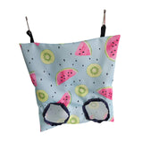 Maxbell Bunny Guinea Hay Storage Feeding Bags Practical Waterproof Surface Watermelon Size S