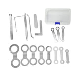 Maxbell Saxophone Repair Tool Kit with Storage Box for Sax Flute Clarinet