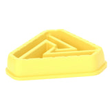 Maxbell Dog Bowl Feeding Wear Resistant Slow Feeder for Pets Eating Drinking Puppies Yellow