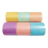 Maxbell 6Pcs Sticky Ball Tape Adhesive Transparent Crafts for Adult Kids Home