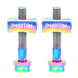 Maxbell Mountain Bike Seatpost Screw Saddle Pipe Head Fixed Screw Multicolor 40mm