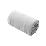 Maxbell Sleeping Bag Liner Sleep Sheet Camping Blanket Multipurpose Full Sized Zipper Light Gray