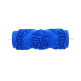 Max Maxb 5'' Embossed Pattern Paint Roller DIY Wall Painting Edger Runner Tool #1