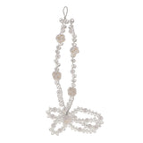 Maxbell Wedding Bridal Crystal Pearl Flower Hair Clip Headpiece Hair Accessories